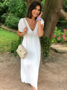Robe Inès blanche