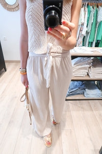PANTALON ALBANE BEIGE