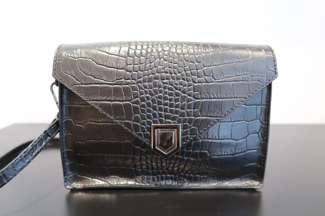 SAC CUIR NOIR