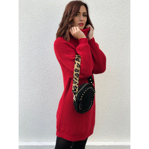 Robe pull Gabrielle rouge