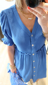 ROBE THEA BLEU