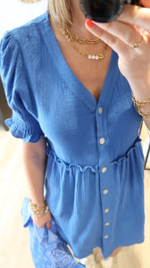 ROBE THEA BLEU