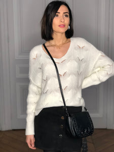 Pull Aya écru