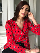 Blouse Janais rouge