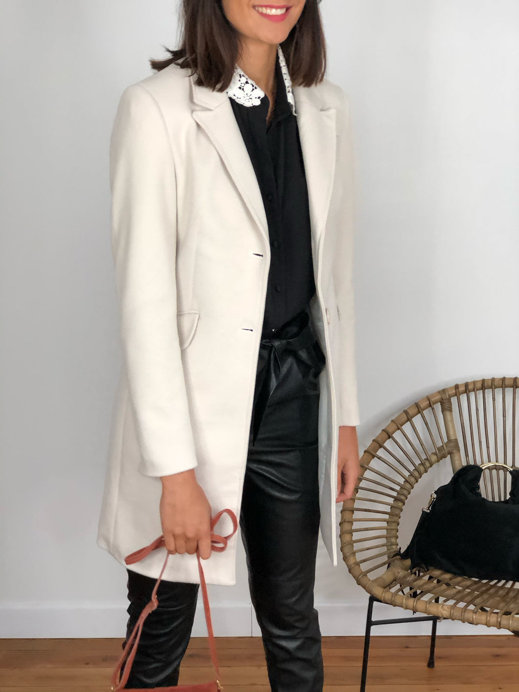 Manteau Noémie écru
