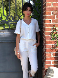 Blouse Fallone blanche