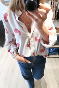 CHEMISE SIEM ROUGE