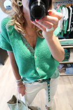GILET INES VERT