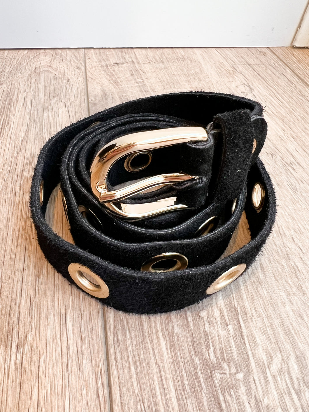 Ceinture cuir noir