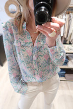 CHEMISE A FLEURS