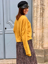 Pull Elisa moutarde