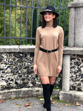 Robe pull Angie camel