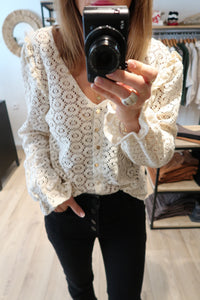 BLOUSE ARIELLE BEIGE