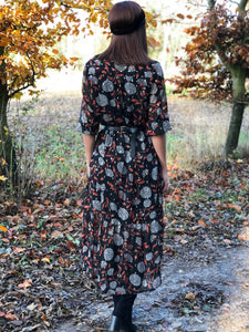 Robe longue Garlone noire