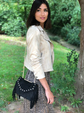 Sac à franges noir