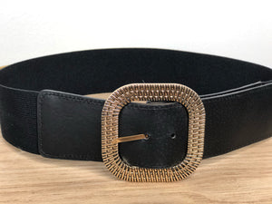 Ceinture boucle dorée