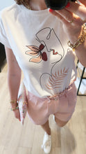 TSHIRT PRECIEUSE ROSE