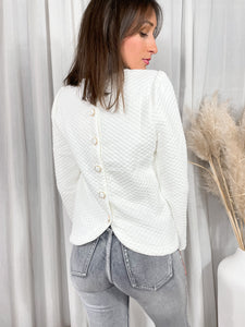 SWEAT DANA BLANC