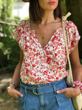 Blouse Juliette à fleurs